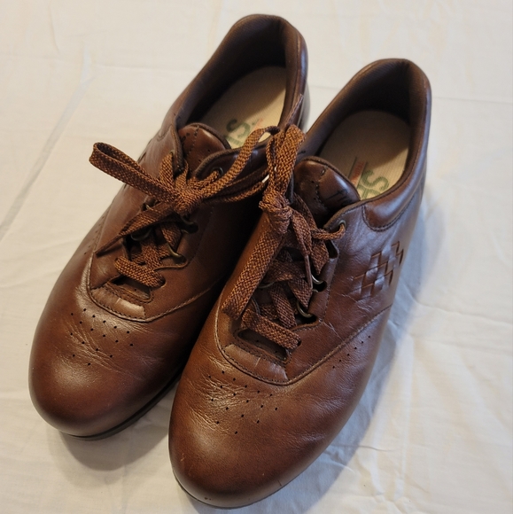 Women's SAS Freetime Teak Coolstep Lace Up Shoes Size 9M NIB - Picture 2 of 6